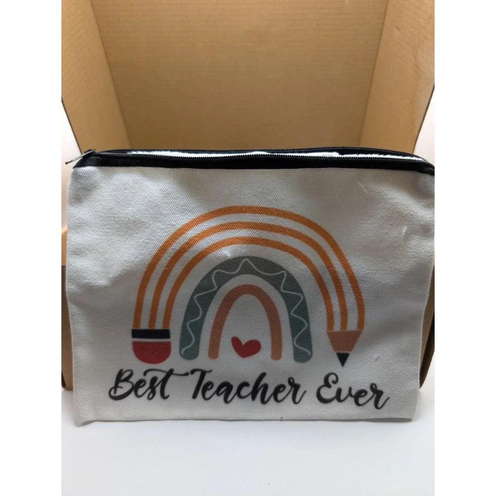 Teacher Gift Pencil Case‎ Pencil Holder Coffee Cup Candle
